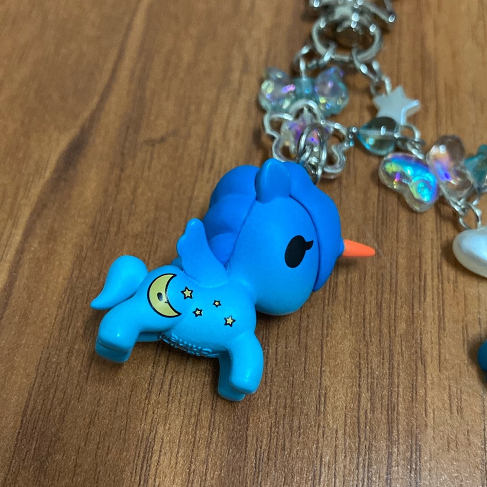 ❤️ Unicorno Tokidoki Keychain Charm Bag Clip New